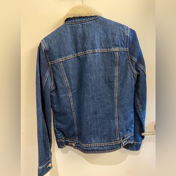 Old Navy sherpa jean jacket - Picture 3 of 4